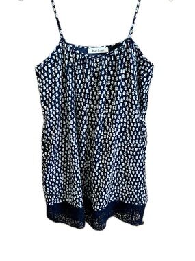 Mossimo Navy Floral Mini Dress